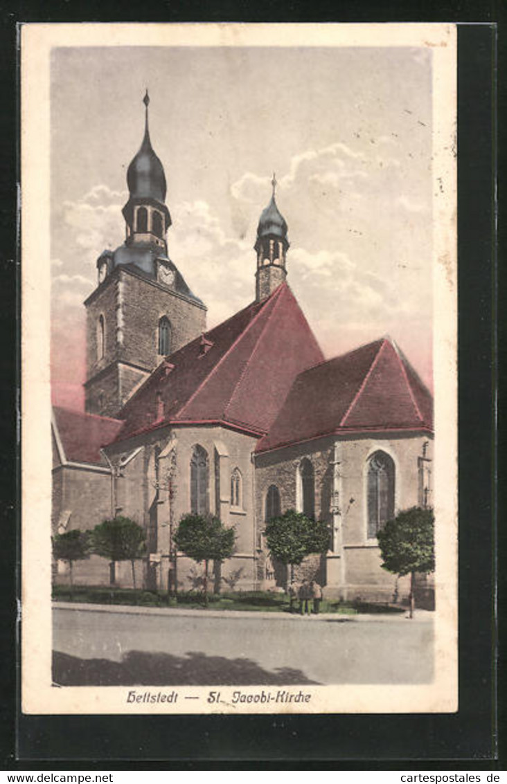 AK Hettstedt, St. Jacobi-Kirche - Hettstedt