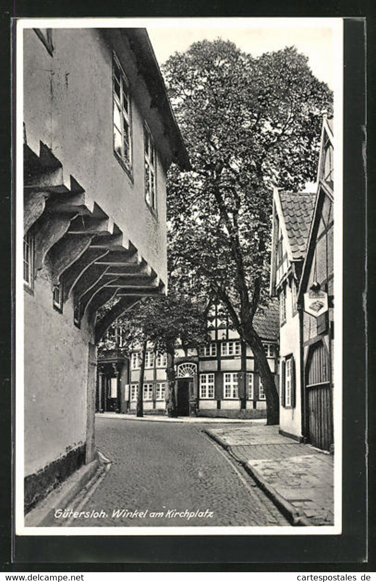 AK Gütersloh, Winkel Am Kirchplatz - Guetersloh