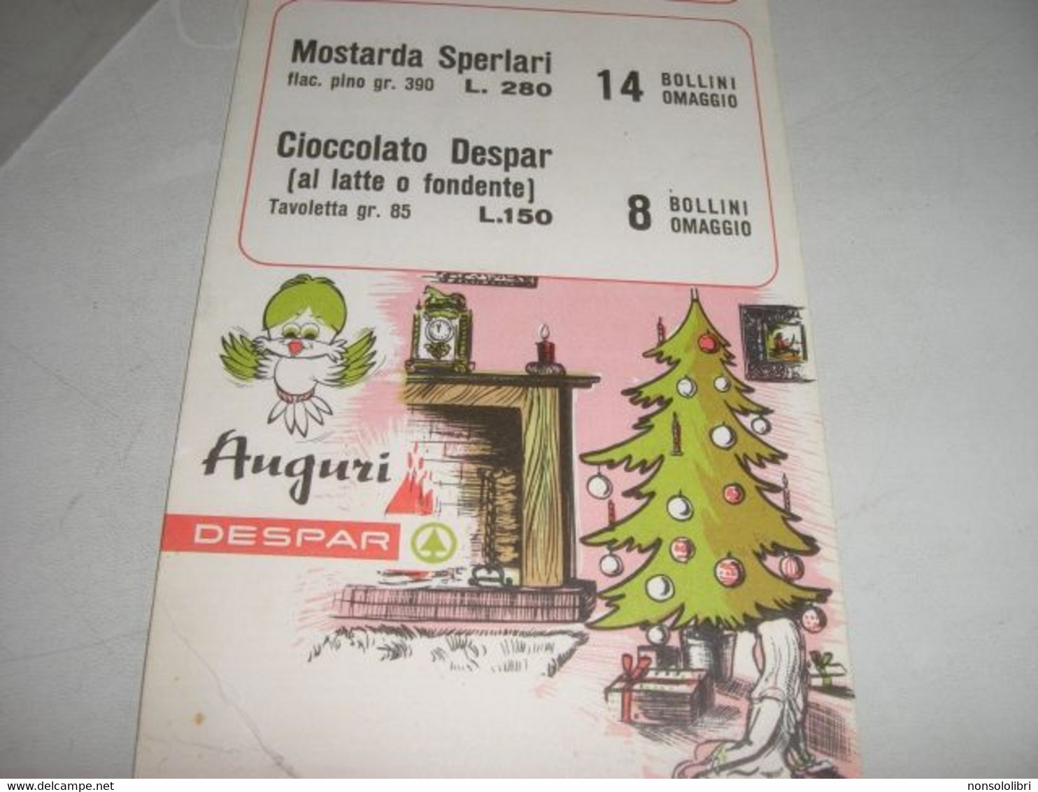 CALENDARIO 1969 PUBBLICITARIO DESPAR CON OFFERTE - Grand Format : 1961-70