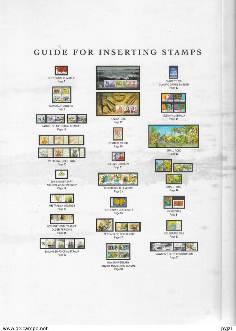 1999 MNH Australia, Year Collection According Year Book - Annate Complete