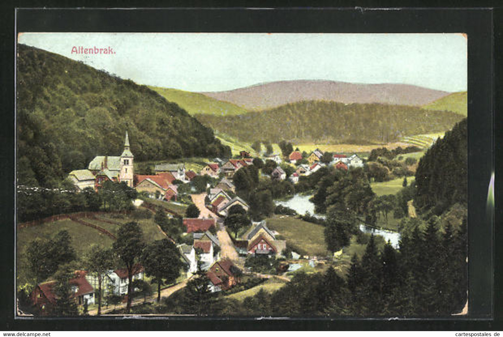 AK Altenbrak / Bodetal, Gesamtansicht - Altenbrak