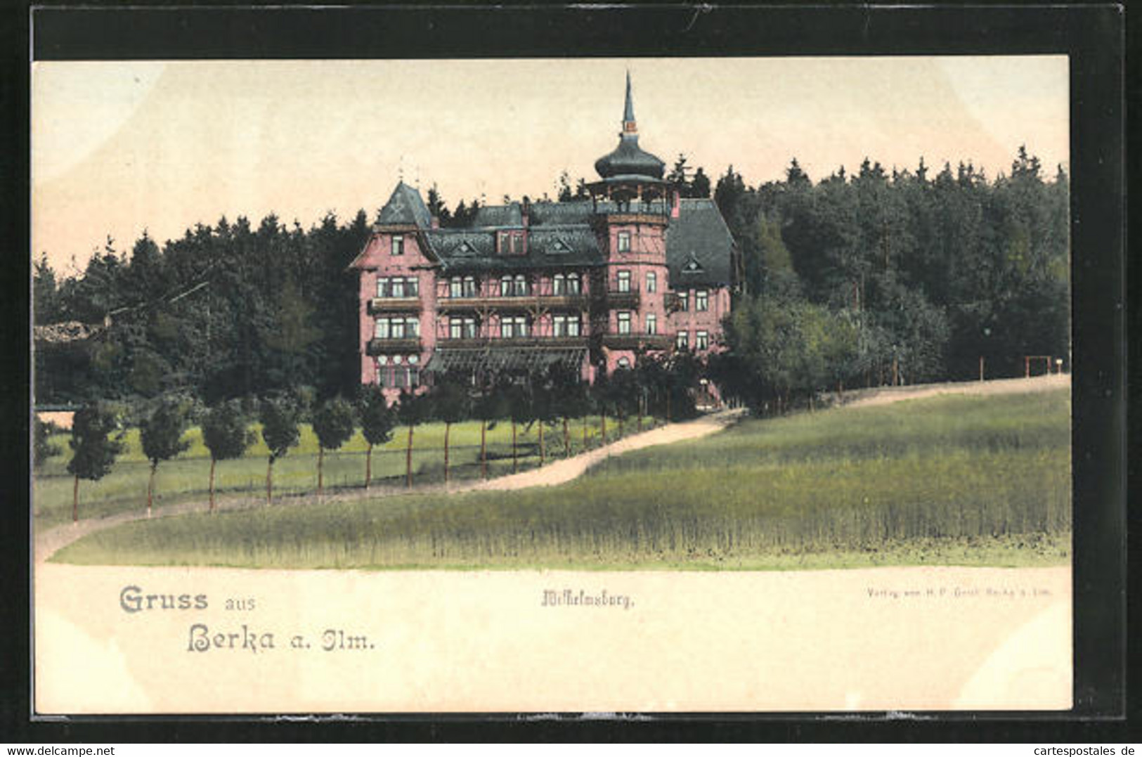 AK Berka A. Ilm, Hotel Wilhelmsburg - Bad Berka