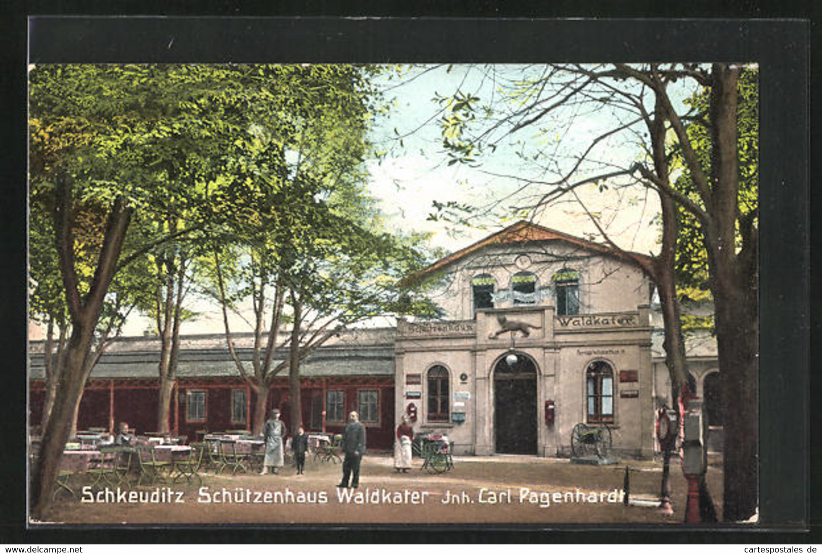 AK Schkeuditz, Gasthof Schützenhaus Waldkater - Schkeuditz