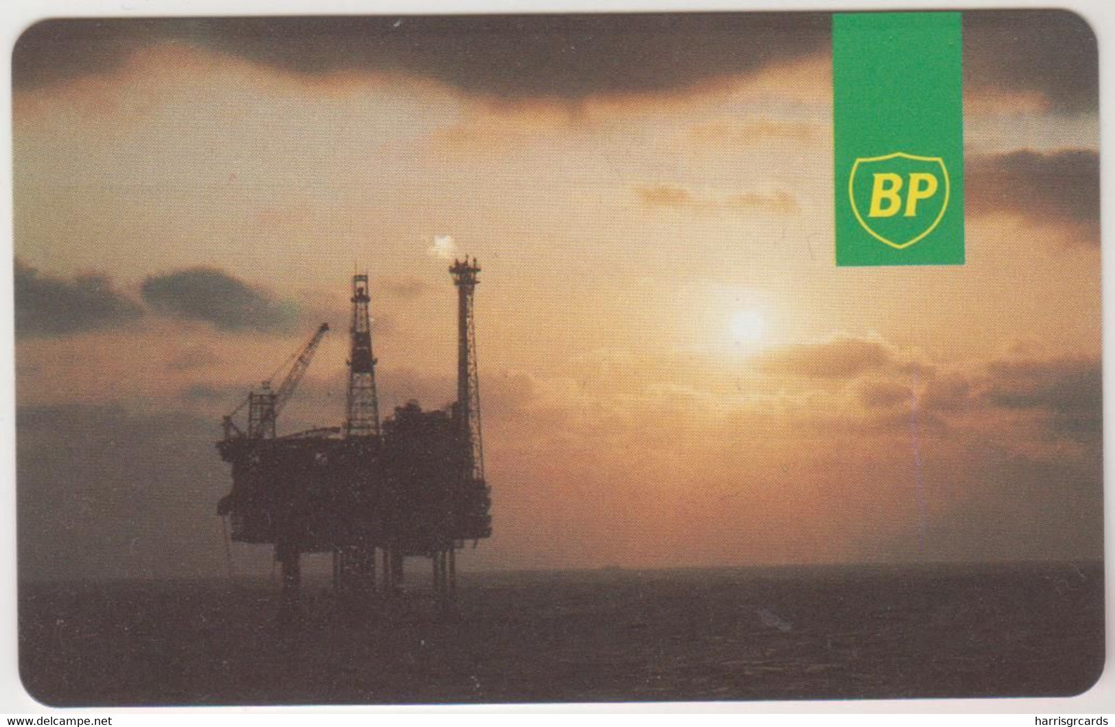 UK (Autelca) - BP, 50 Units, IPL Logo In Red, Red Face Value, Used - [ 2] Oil Drilling Rig