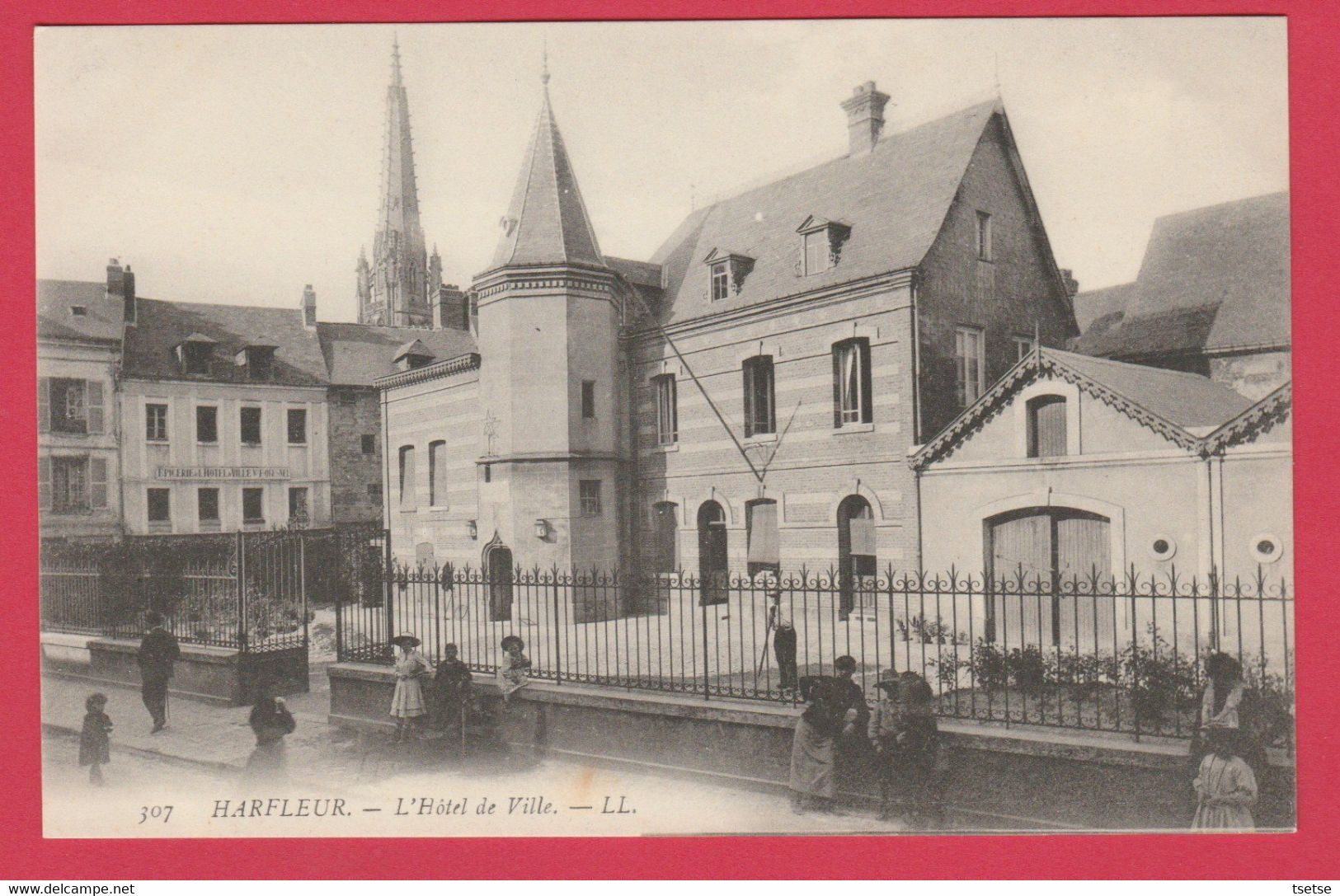 Harfleur - L'Hôtel De Ville ( Voir Verso ) - Harfleur