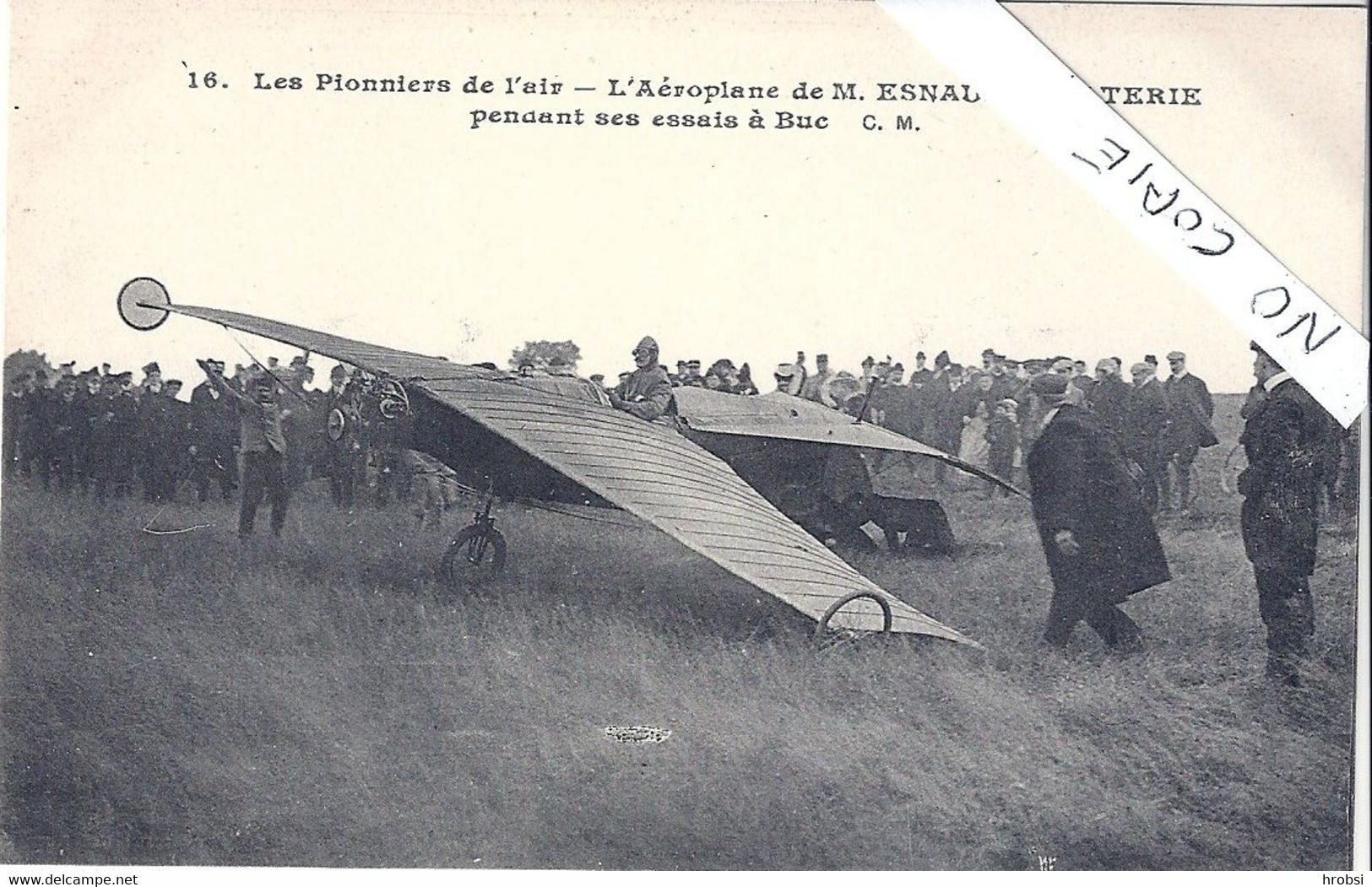 Yvelines, Buc, Aviation,  Aéroplane Esnault Pelterie, Les Pionniers De L'Aire 16 - Buc