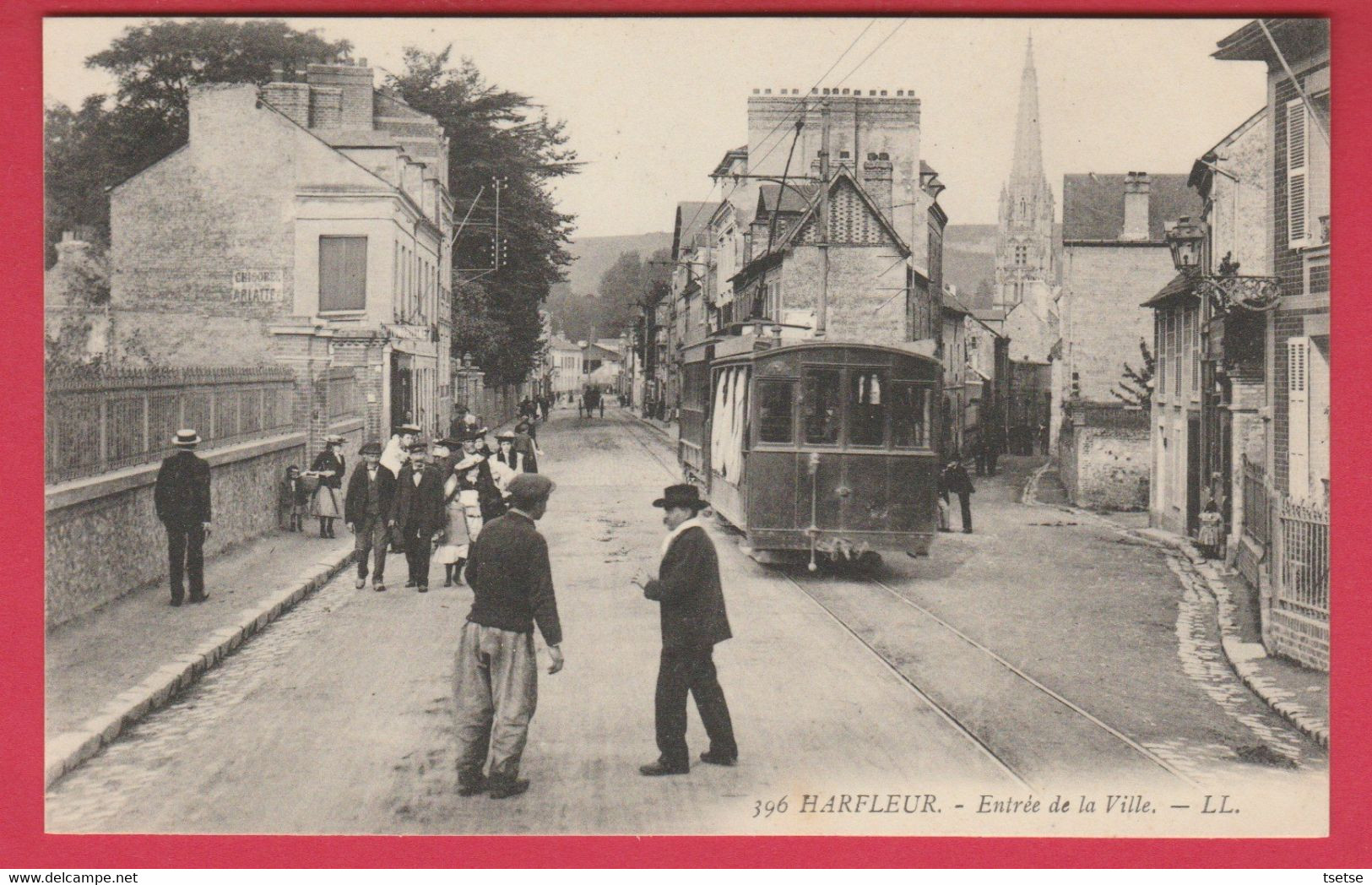 Harfleur -  Entrée De La Ville ... Tramway ( Voir Verso ) - Harfleur