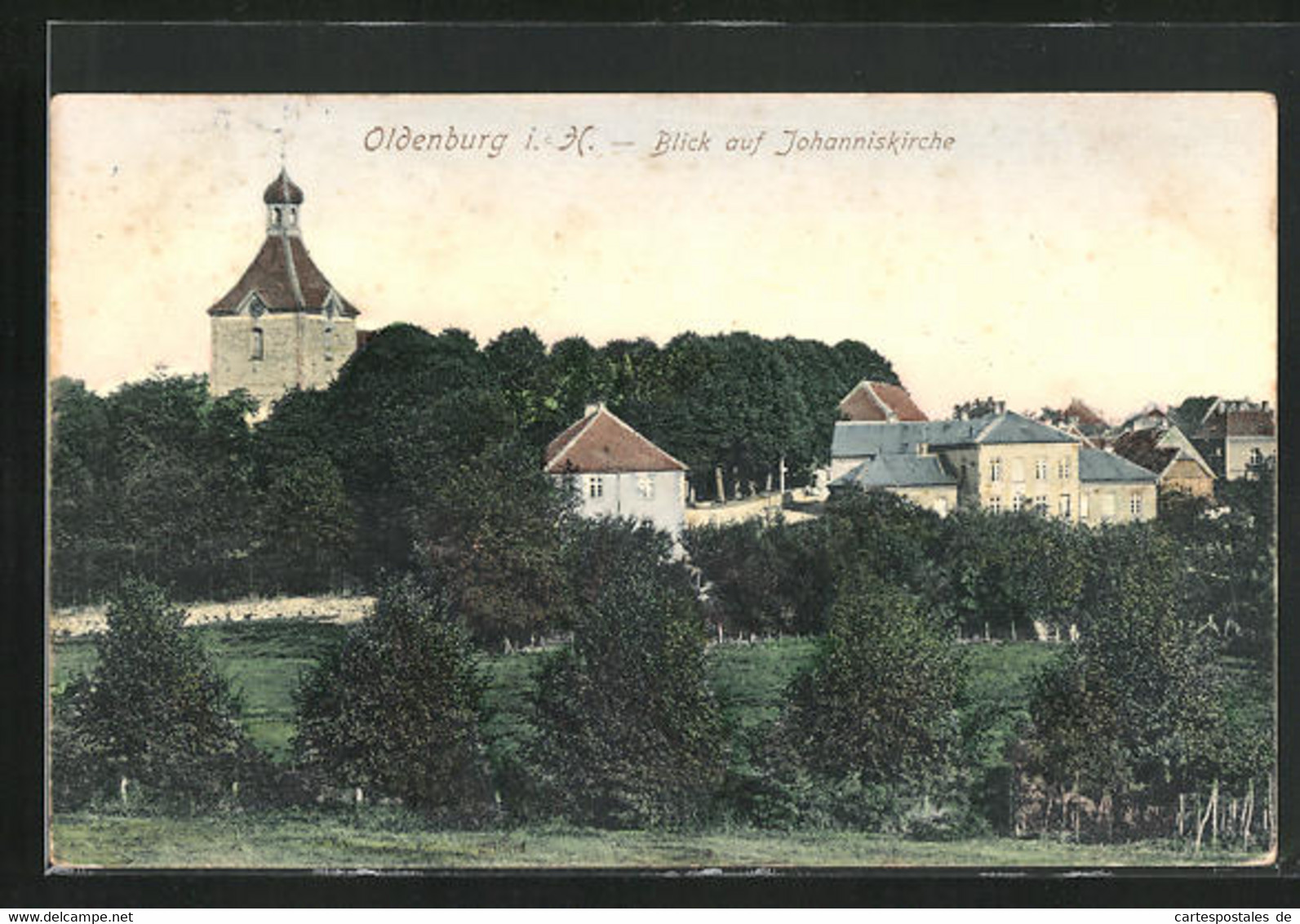 AK Oldenburg I. H., Blick Auf Johanniskirche - Oldenburg (Holstein)