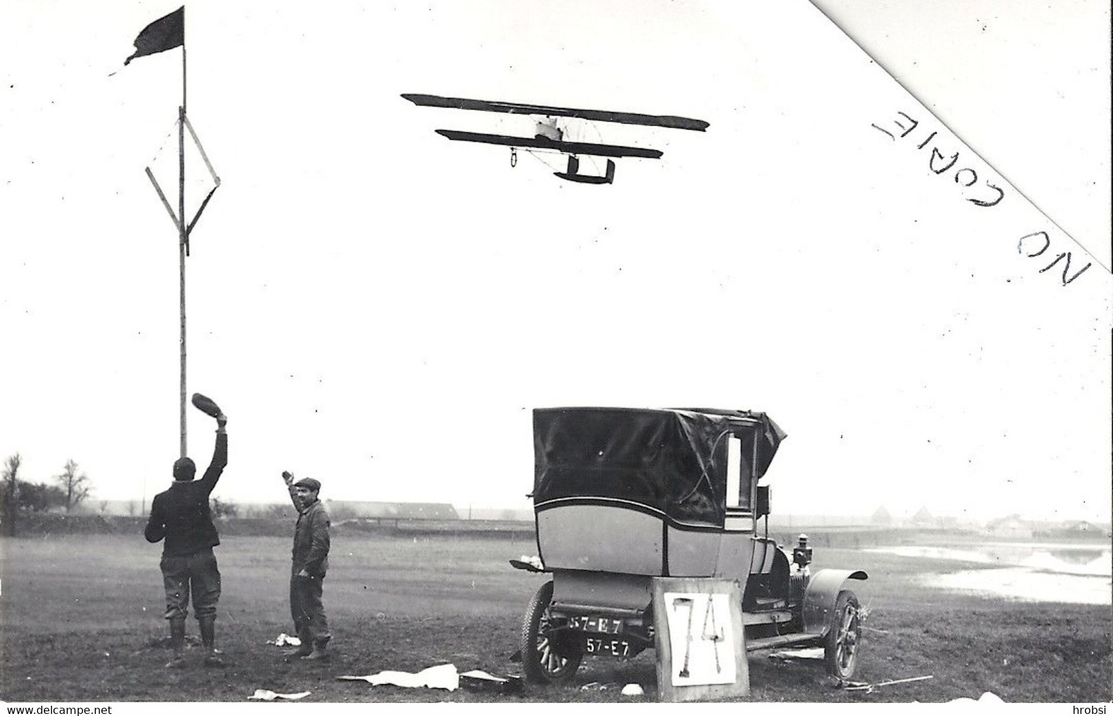 Yvelines, Buc, Carte-photo Safara 200, Tabuteau Gagne La Coupe Michelin - Buc