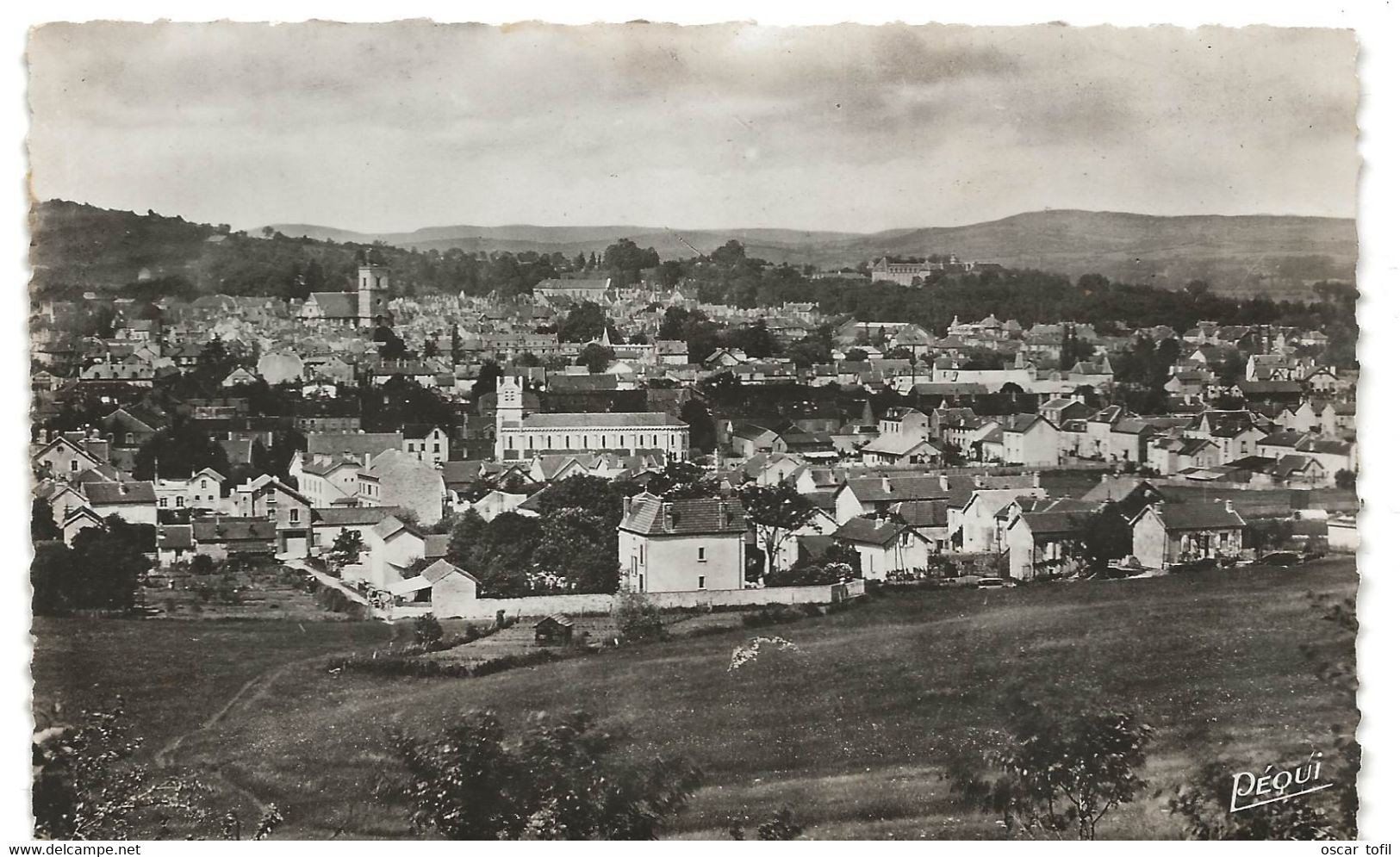 Vesoul : Vue Générale (Bromure Péquignot, Besançon, N°715 - Péqui) - Vesoul