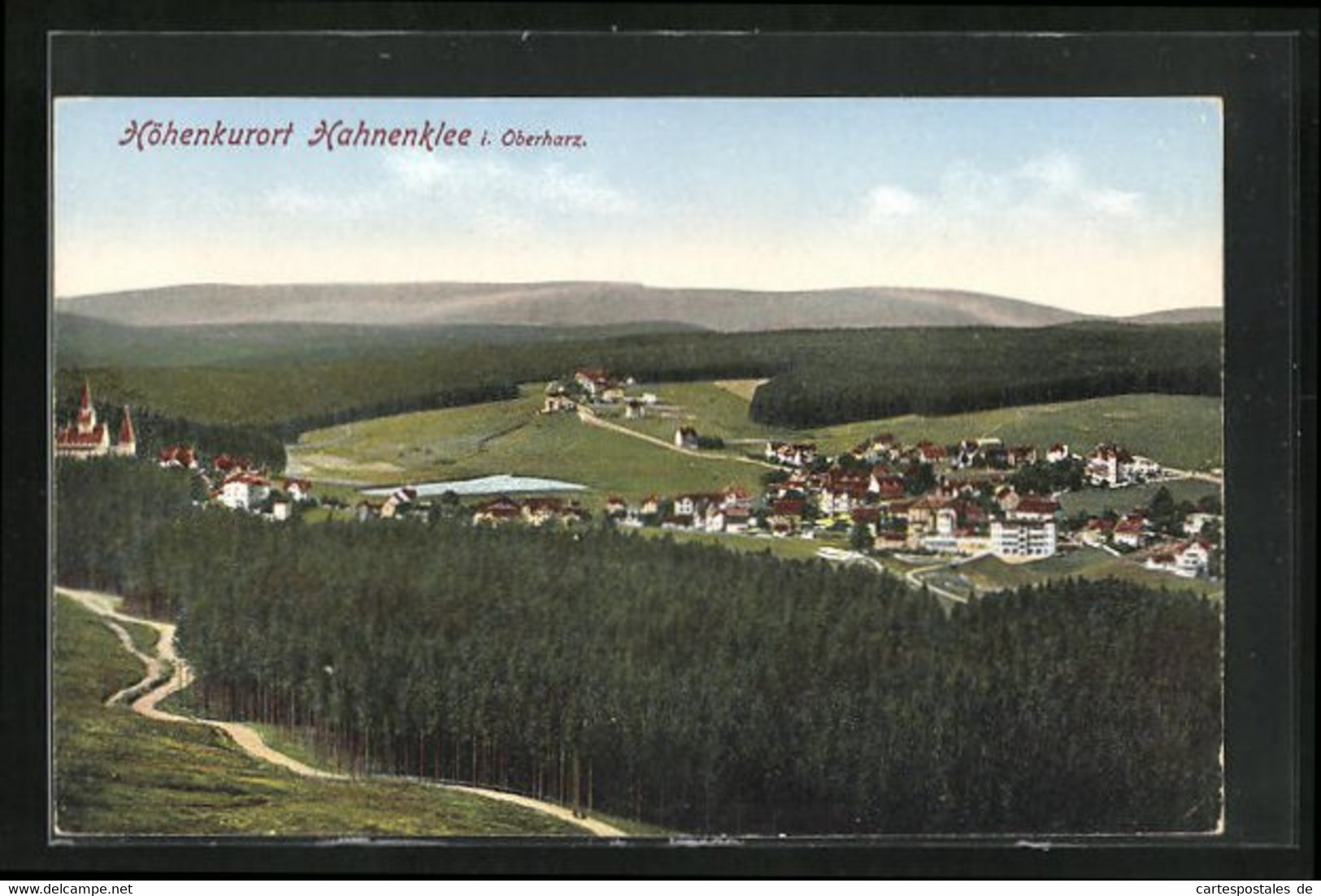 AK Hahnenklee / Oberharz, Gesamtansicht - Oberharz