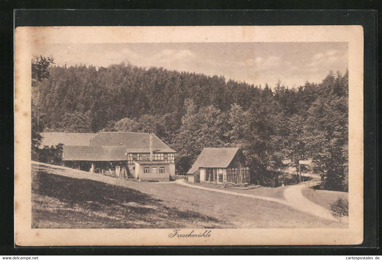 AK Eisenberg / Thüringen, Gasthaus Troschmühle - Eisenberg