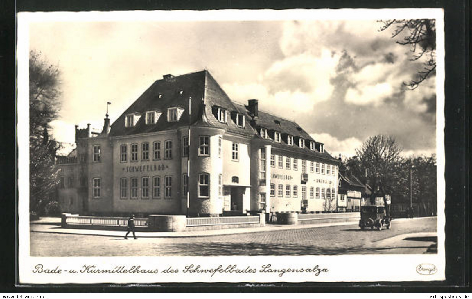 AK Langensalza, Bade- Und Kurmittelhaus Des Schwefelbades - Bad Langensalza