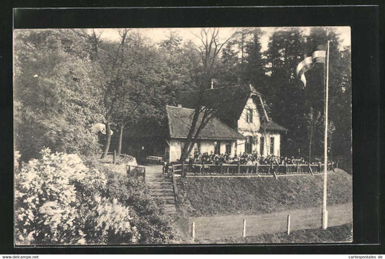 AK Stade, Gasthof Schützenhaus V. W. Lehmkuhl Auf Dem Schwarzenberge - Stade