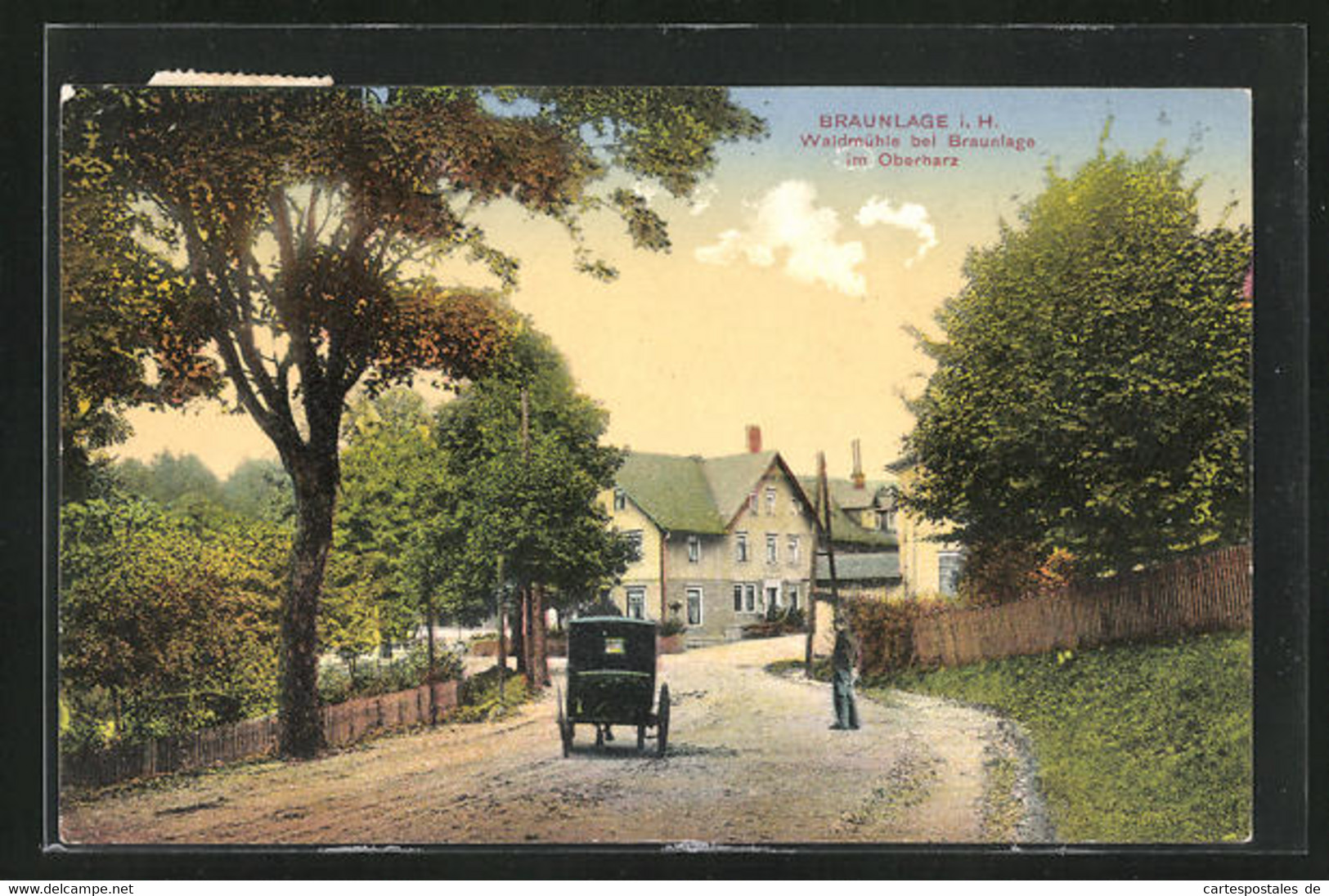 AK Braunlage / Harz, Gasthof Waldmühle Im Oberharz - Oberharz