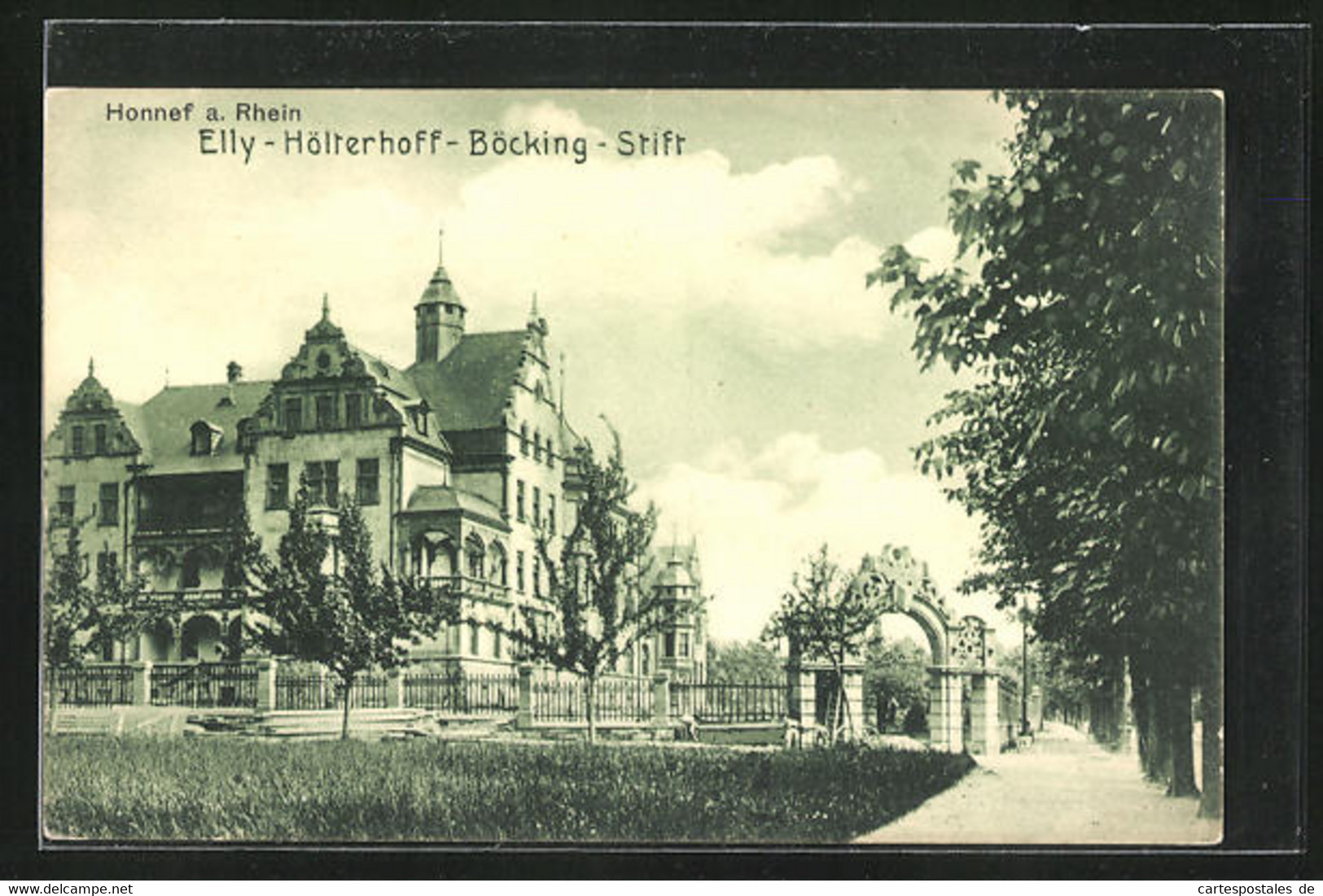 AK Honnef A. Rhein, Elly-Hölterhoff-Böcking-Stift - Bad Honnef