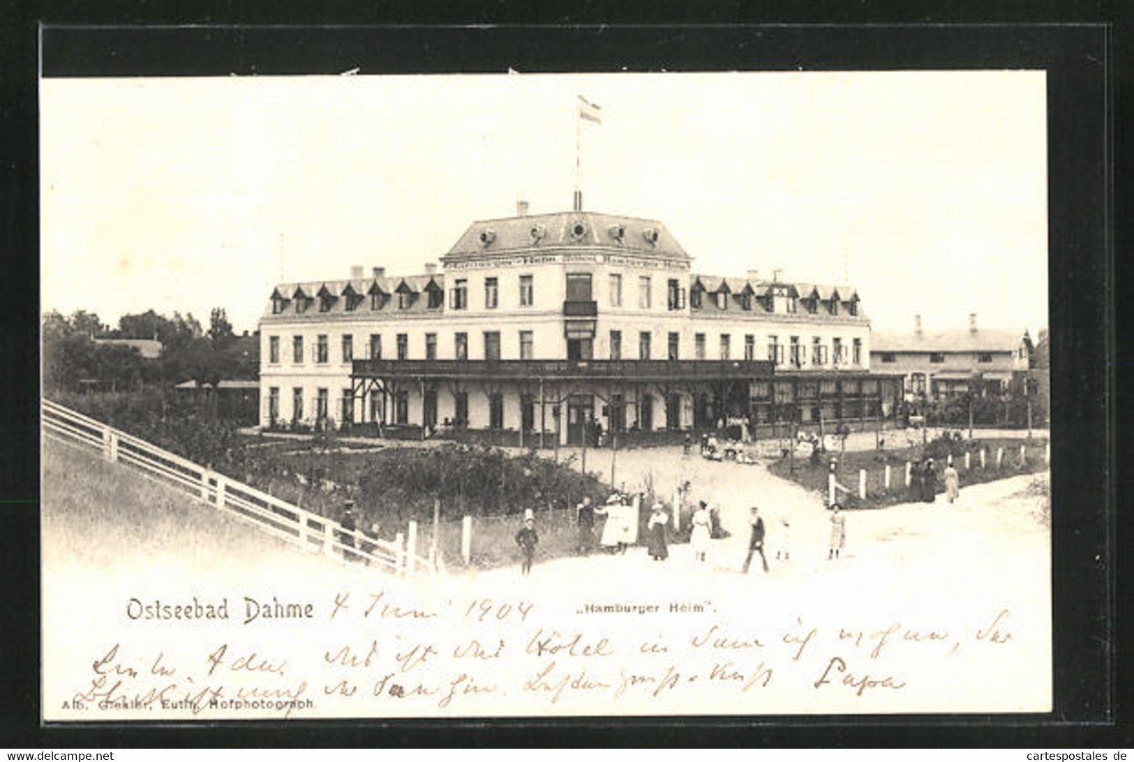 AK Dahme, Hotel Hamburger Heim - Dahme