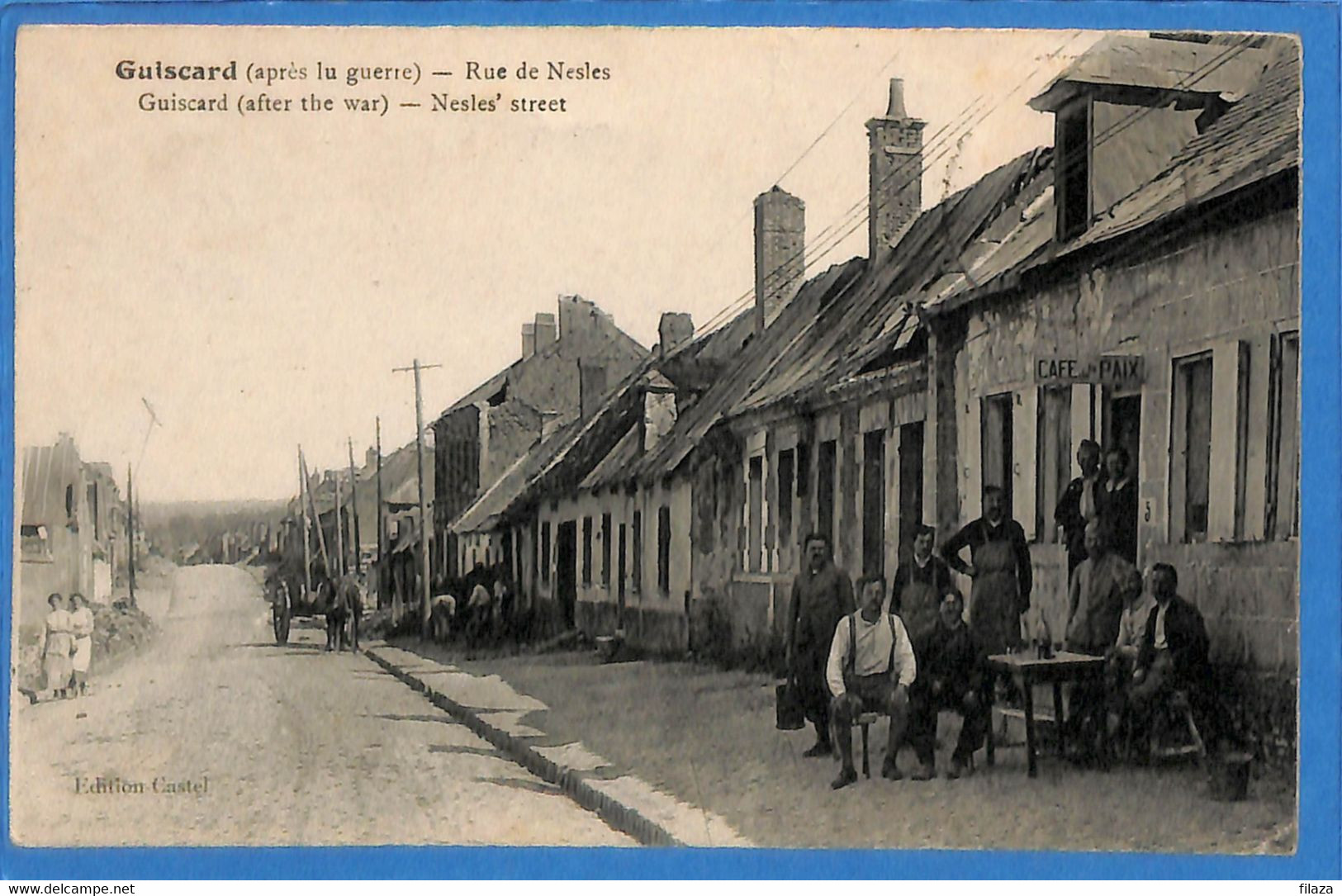 60 - Oise - Guiscard - Rue De Nesles   (N5131) - Guiscard