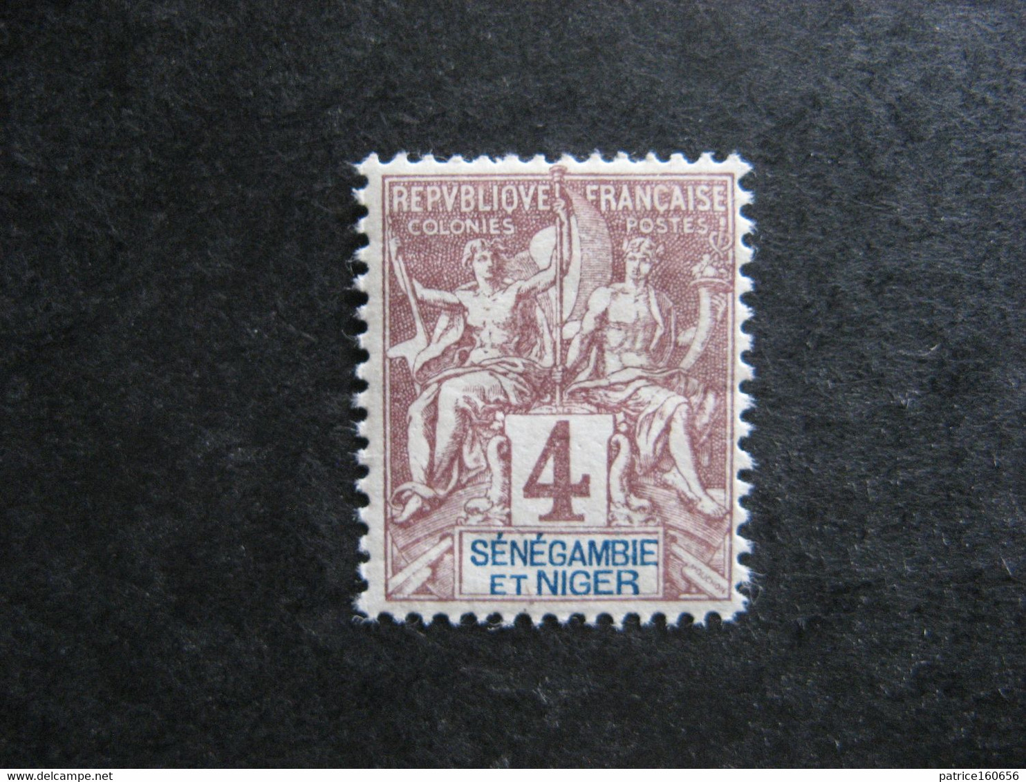 A). SENEGAMBIE ET NIGER :TB N° 3, Neuf X  . - Unused Stamps