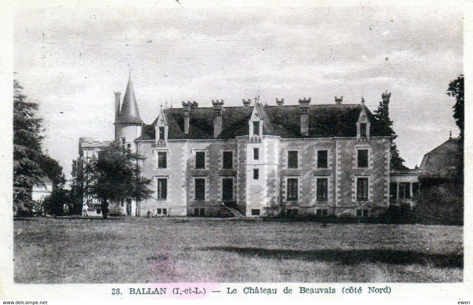 Ballan. Le Château De Beauvais. - Ballan-Miré