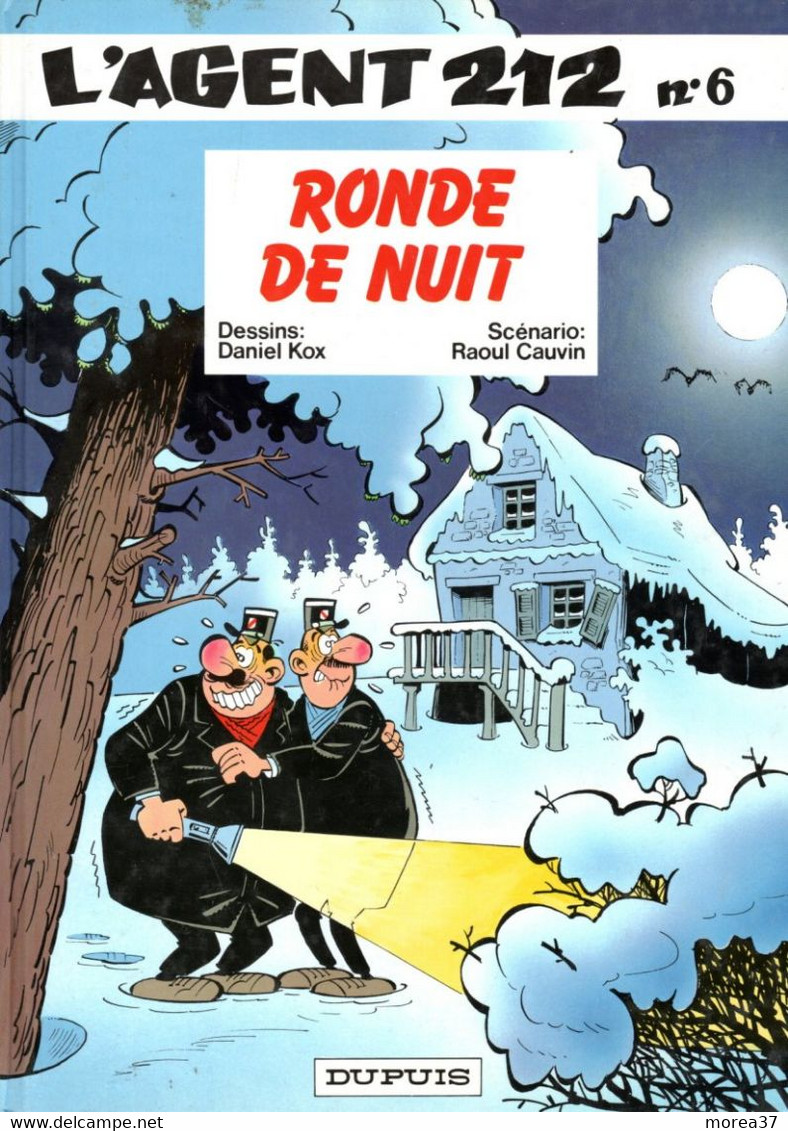 L'AGENT 212  "Ronde De Nuit " Tome 6 De KOX / CAUVIN   DUPUIS - Agent 212, L'