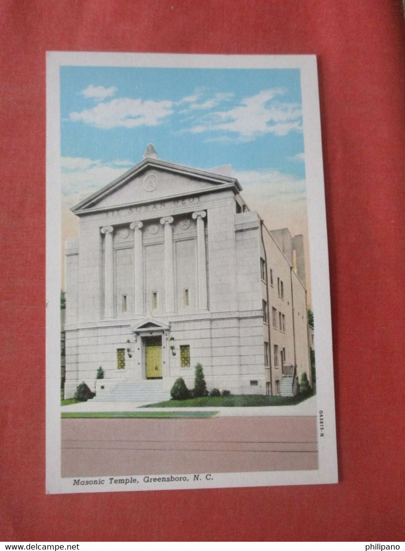 Masonic Temple   Greensboro North Carolina > Greensboro   Ref  4997 - Greensboro