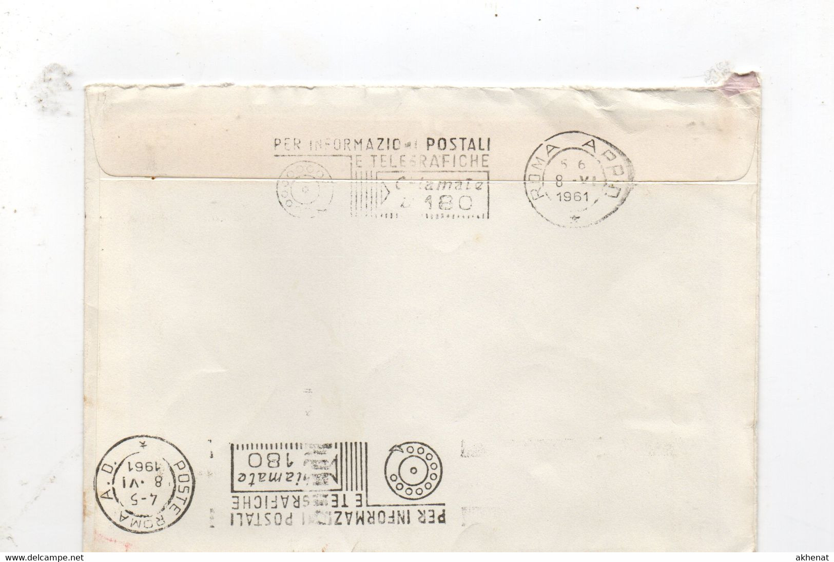 16MRC65 - SVIZZERA , Lettera 6/6/1961 Per Roma Pro Patria - Cartas & Documentos