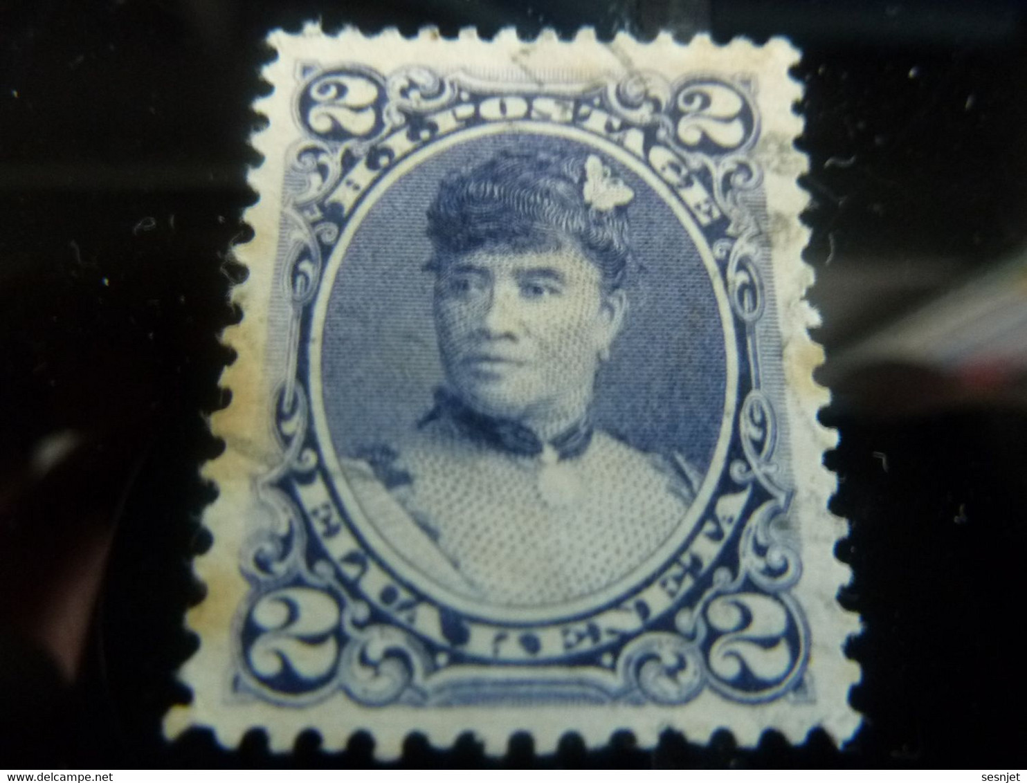 Hawaï - Timbre Elua Keneta - Val 2 - Bleu - Oblitéré - Année 1893 - - Hawaii