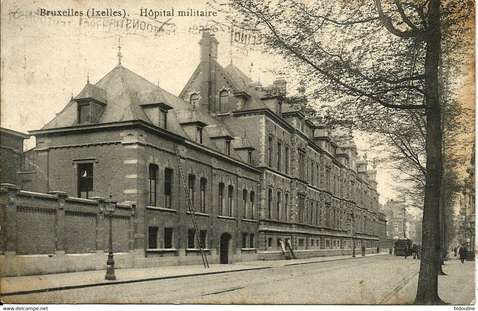 CPA-BRUXELLES-IXELLES " Hôpital Militaire " - Gezondheid, Ziekenhuizen