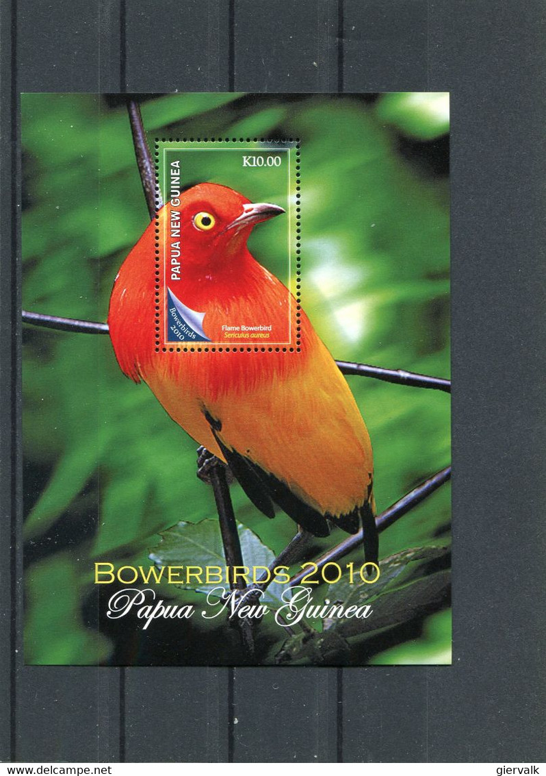 PAPUA NEW GUINEA 2010 PARADISE BIRD BLOCK MNH. - Otros & Sin Clasificación