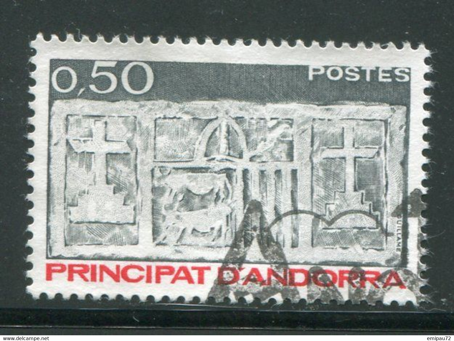 ANDORRE- Y&T N°321- Oblitéré - Used Stamps