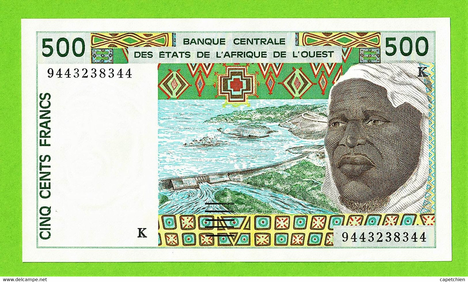 SENEGAL / 500 FRANCS / B.C.E.A.O. / NEUF - Senegal