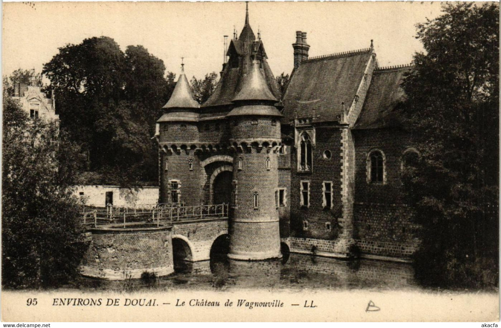 CPA AK Env. De DOUAI - Le Chateau De Wagnouville (513147) - Douai