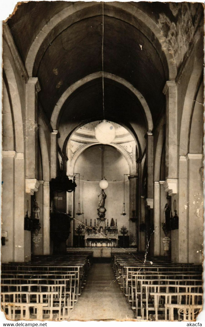 CPA AK La TOUR-d'AIGUES - Int. De L'Église (512314) - La Tour D'Aigues