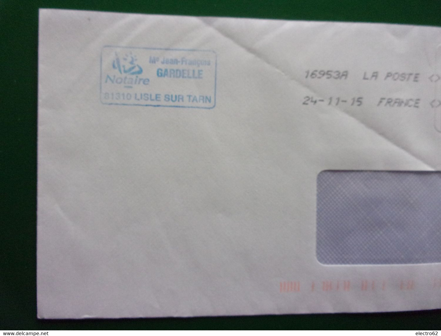 France Montimbrenligne Casquette Facteur La Poste 24 11 2015 - Cartas & Documentos