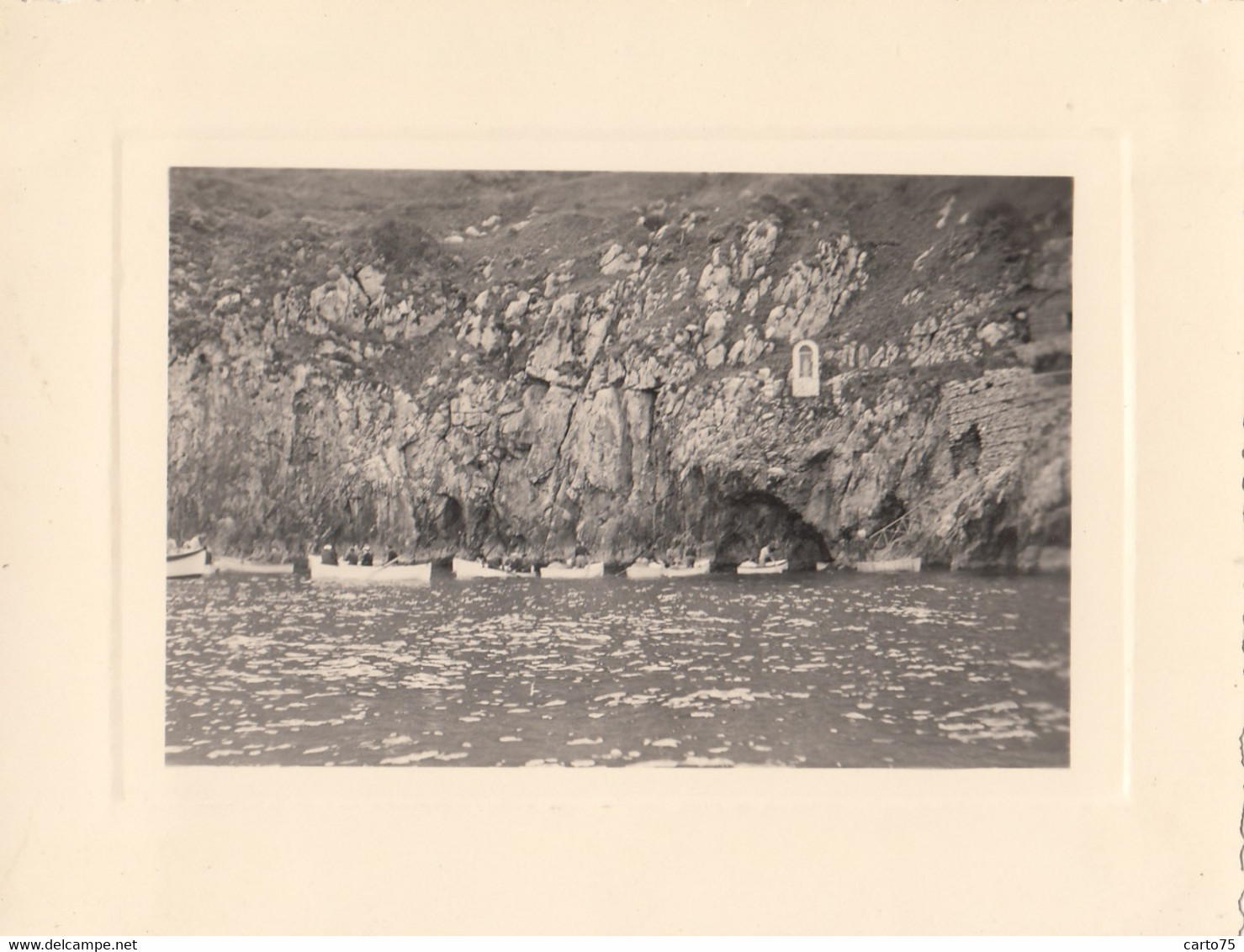 Photographie - Italie - Ile De Capri - Entrée De La Grotte Bleue - Photographs