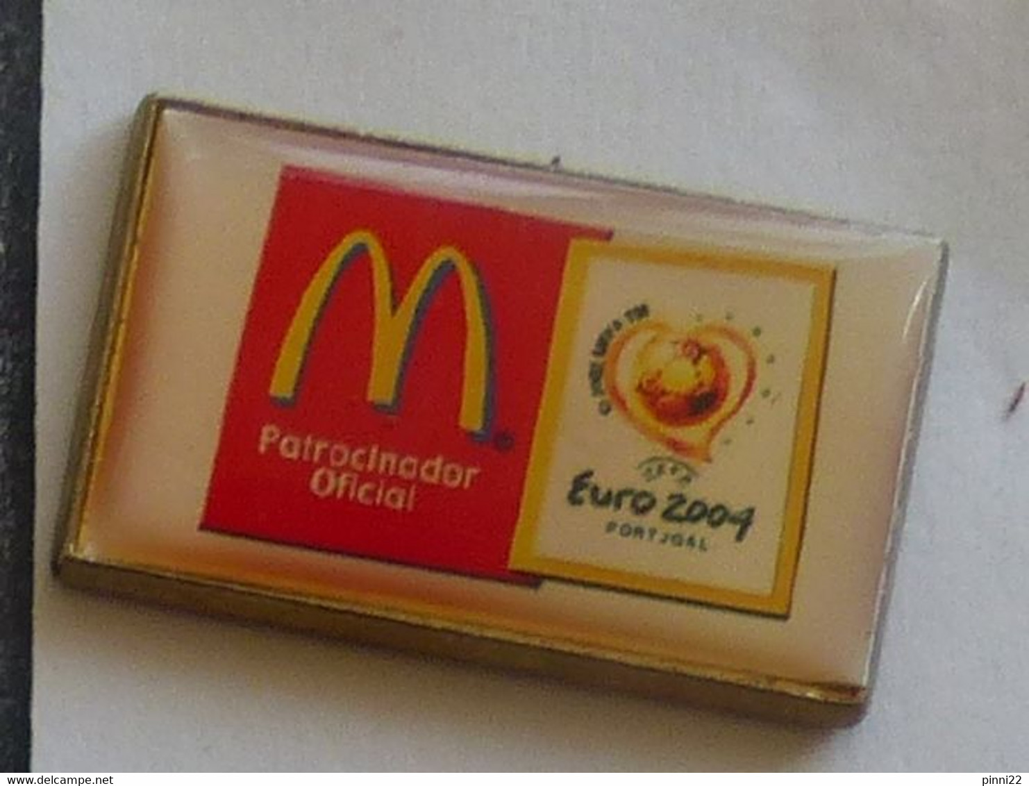 McDpnalds Pin Aus Portugal Euro 2004 - McDonald's