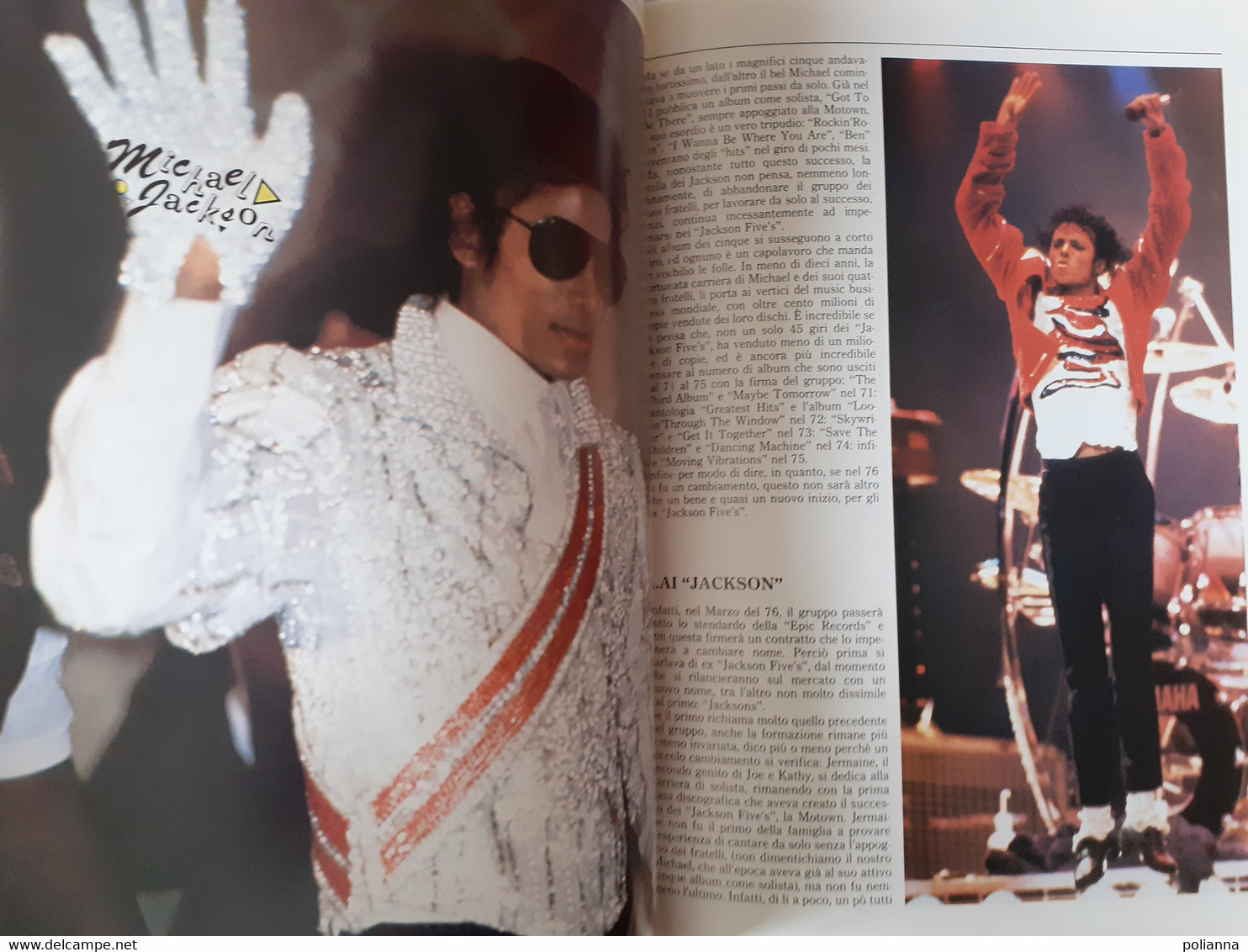 M#0X07 MICHAEL JACKSON Forte Editore 1983 - LIBRO FOTOGRAFICO/MUSICA - Cinema & Music