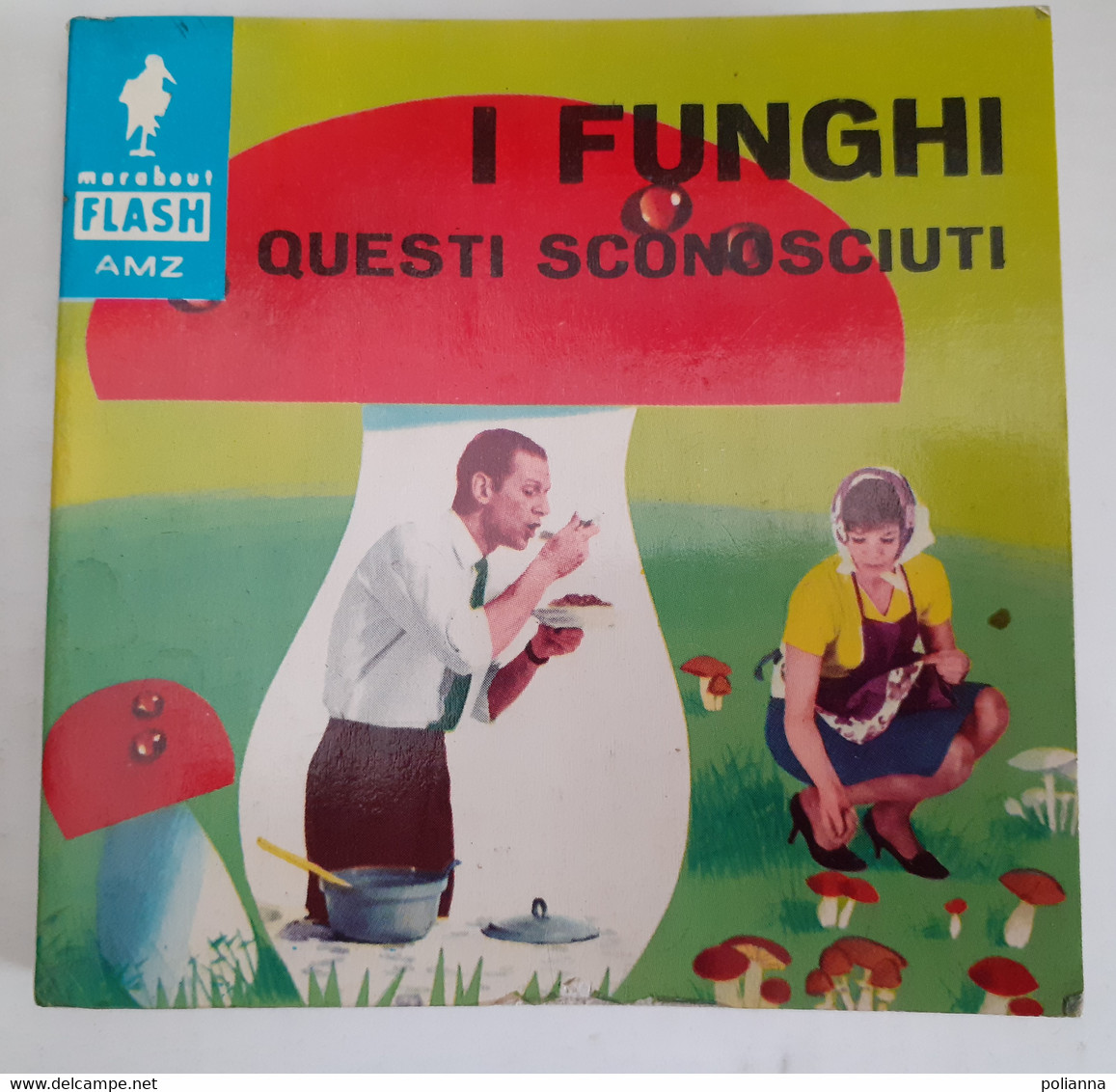 M#0X55 MINI LIBRO - I FUNGHI QUESTI SCONOSCIUTI Maraboyt Flash AMZ Ed.1967/CUCINA/MICOLOGIA - Natura