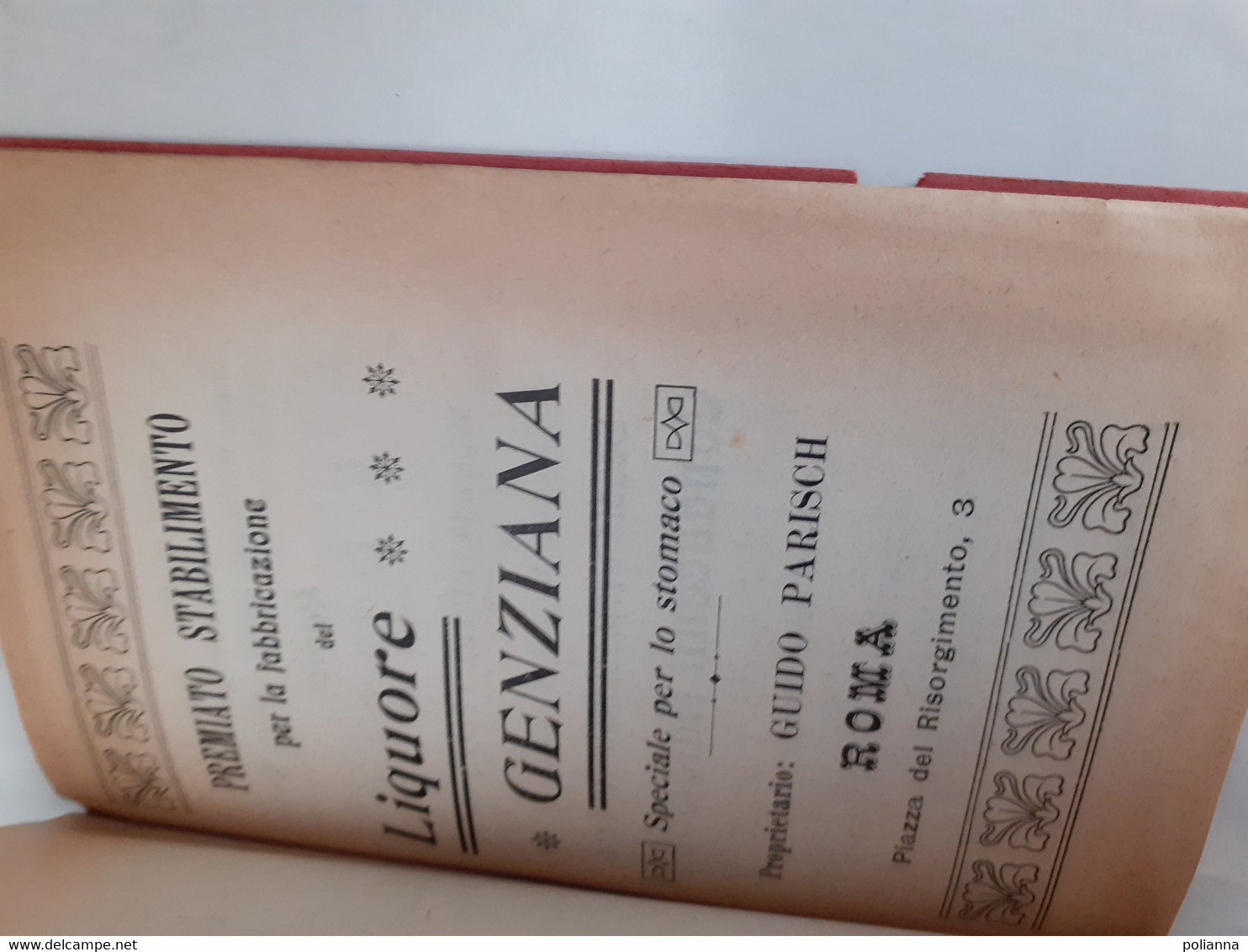 M#0X57 Angelo Mazzoni ROMA ABC Guida Tascabile Della Città E Dintorni  M.Bretschneider Ed.1914/ORARI, TARIFFE TRAMWAYS - Tourismus, Reisen