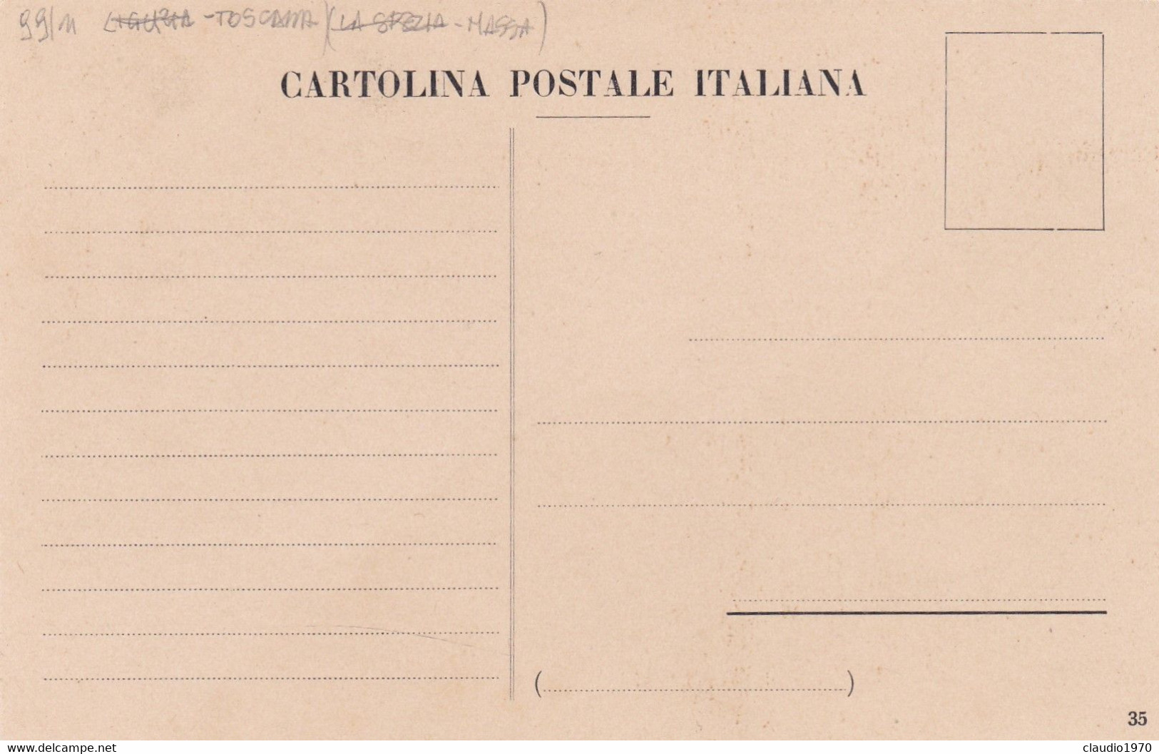 MASSA  - CARTOLINA - ESTR. CARTA D'ITALIA - Massa