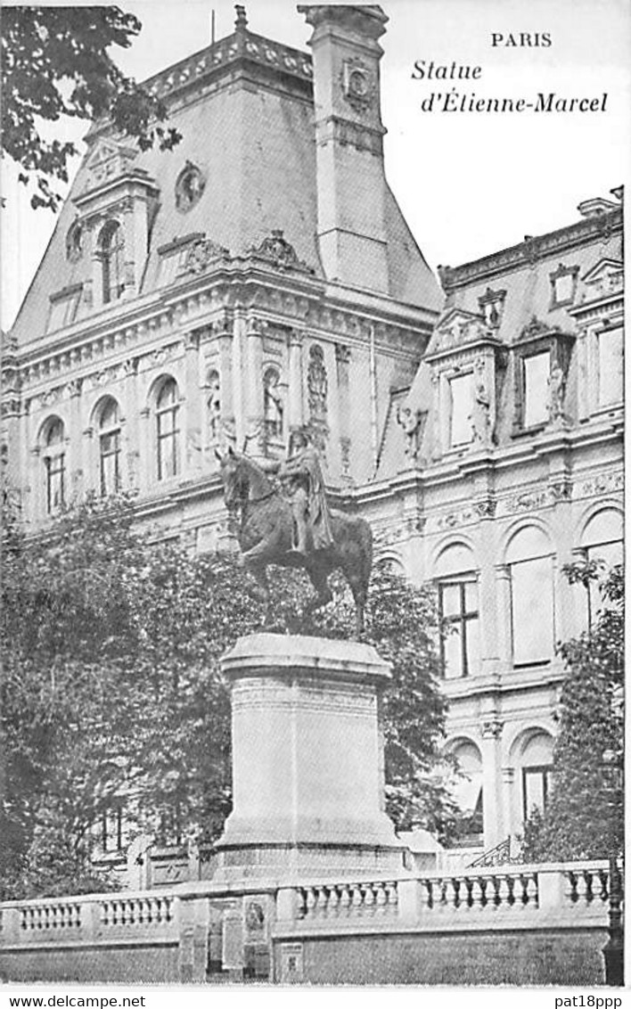 ** Petit Lot De 5 Cartes ** 75 - PARIS - MONUMENTS : STATUES Différentes - CPA - Seine - Statues