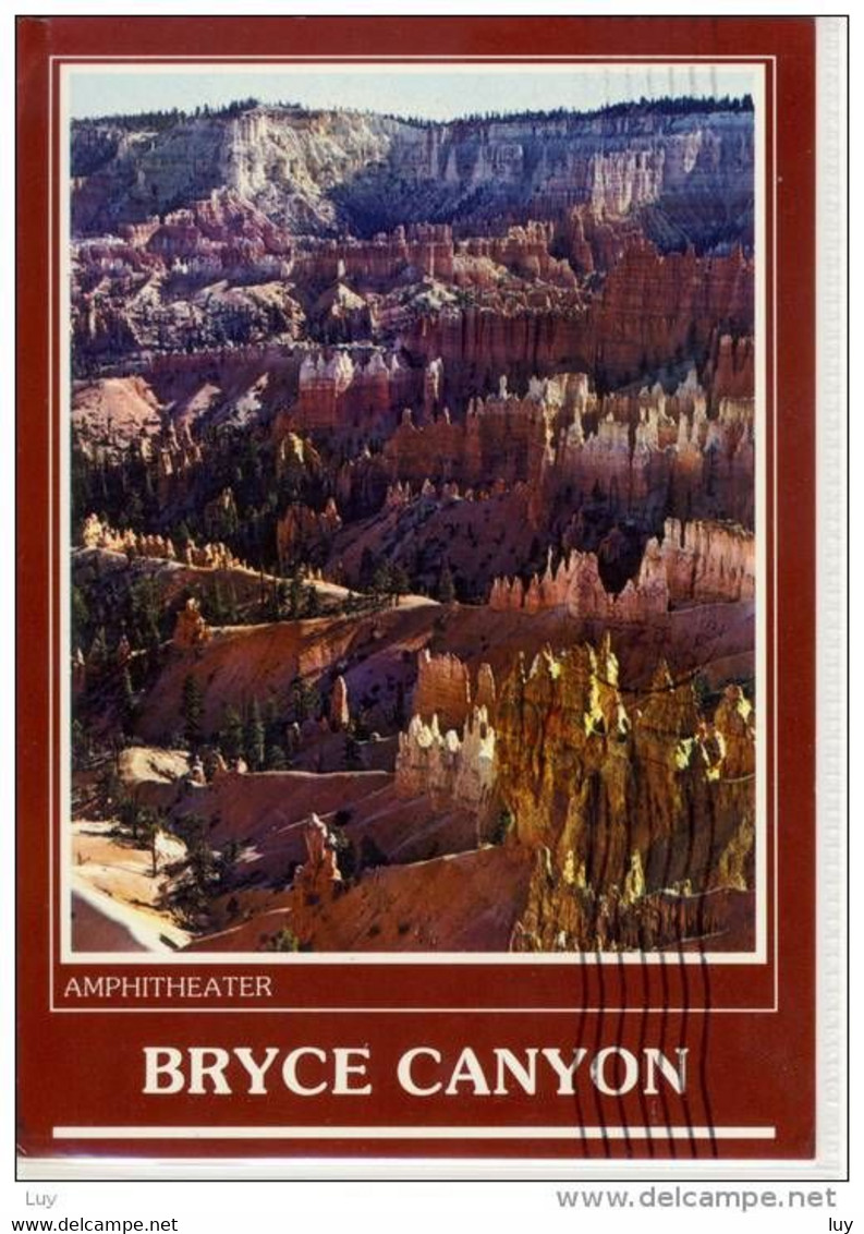 UTAH - BRYCE CANYON, Amphitheater, Forms Sculptured From The Rocks, Nice Stamp Airmail - Bryce Canyon