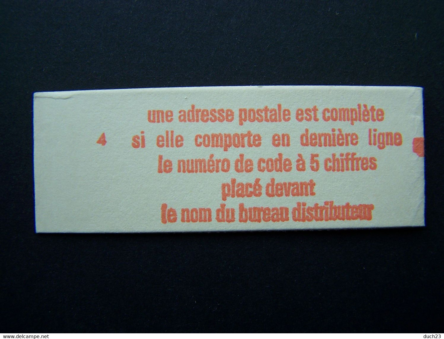 1816-C2 CONF. 4 CARNET FERME 10 TIMBRES MARIANNE DE BEQUET 0,80 ROUGE CODE POSTAL - Altri & Non Classificati