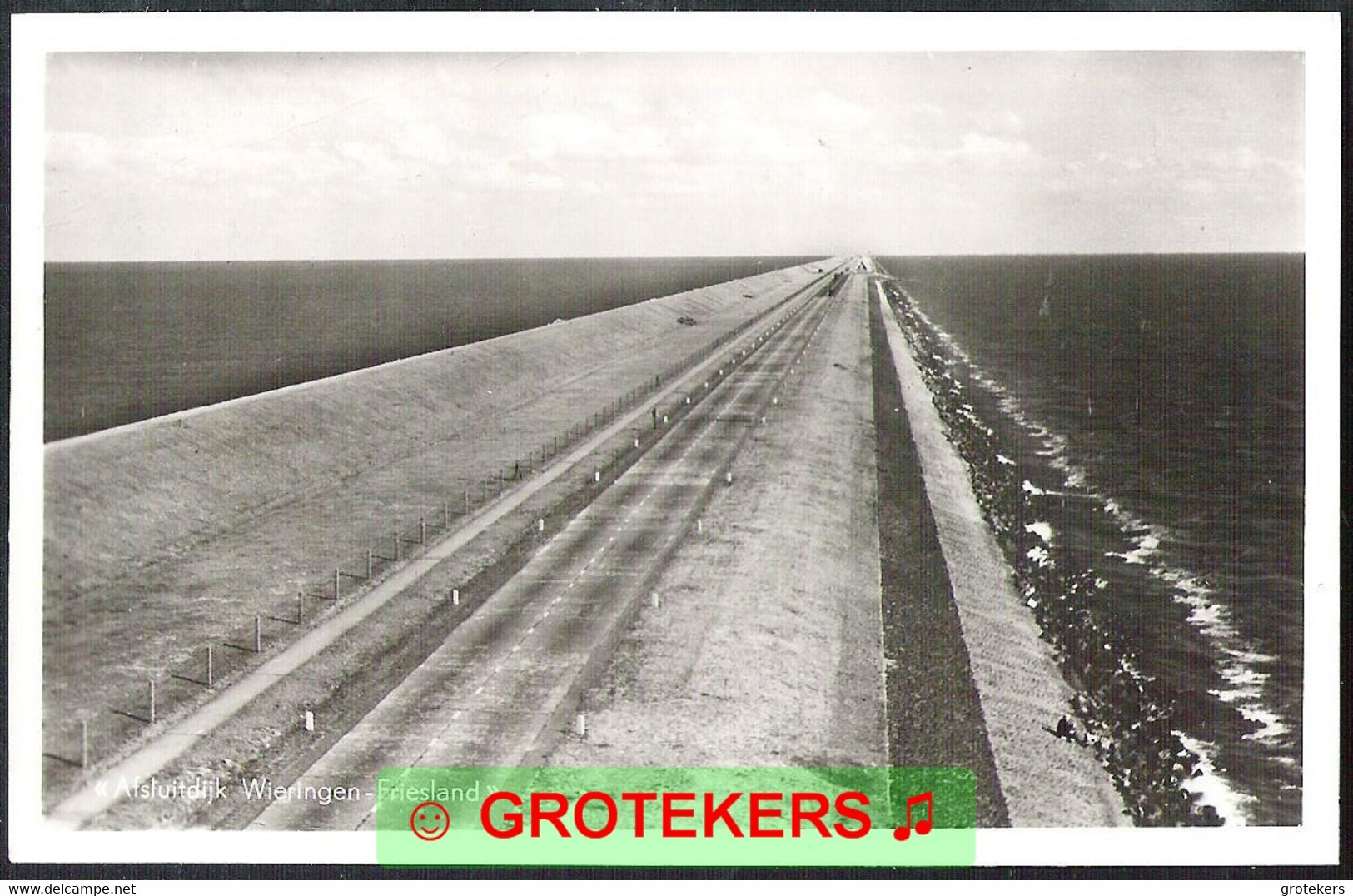 Afsluitdijk 1950   Wel Wat Rustiger.. - Den Oever (& Afsluitdijk)