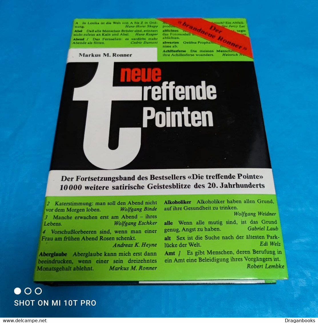 Markus M. Ronner - Neue Treffende Pointe - Humor