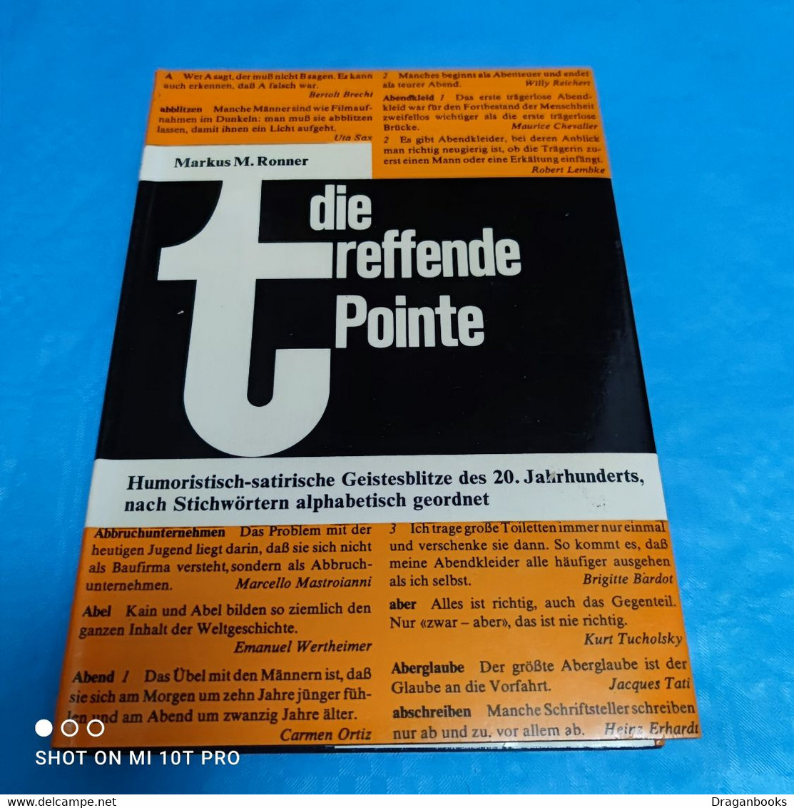 Markus M. Ronner - Die Treffende Pointe - Humor