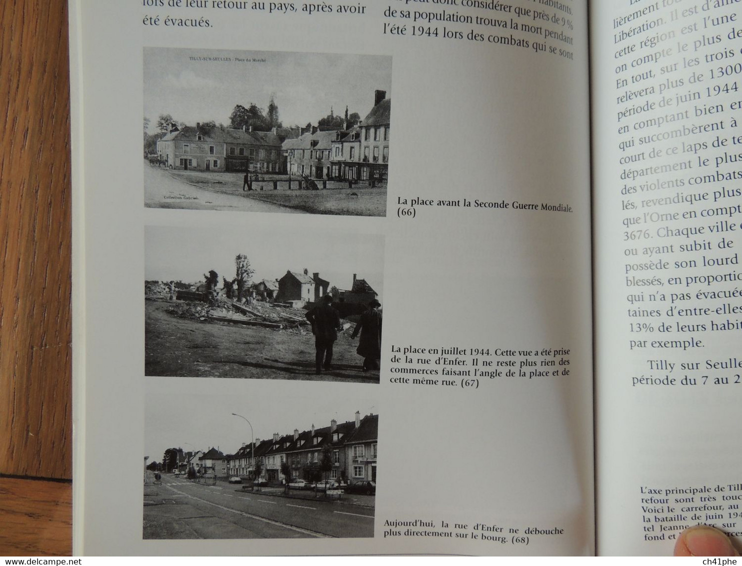 TILLY SUR SEULLES - UN VILLAGE AU MILIEU DE L HISTOIRE - GUERRE 1939 1945 EN CALVADOS - PAR OLIVIER BASLEY - History