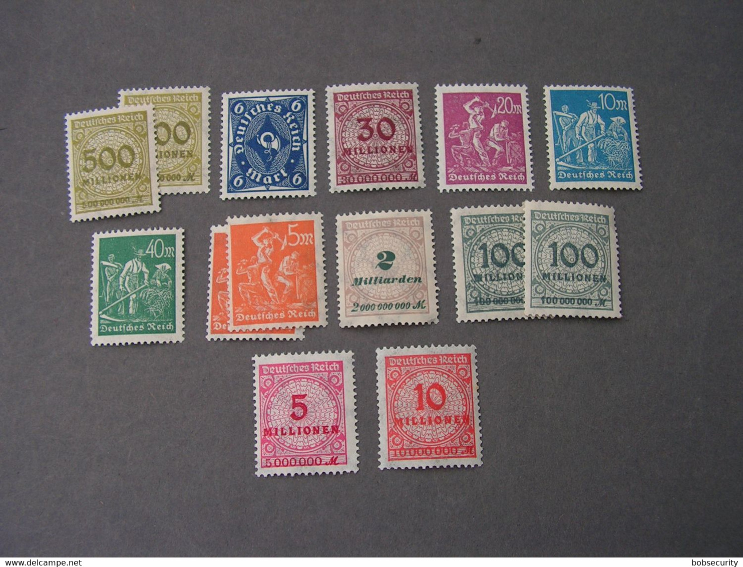 DR Infla  Lot    ** MNH - Lots & Kiloware (mixtures) - Max. 999 Stamps