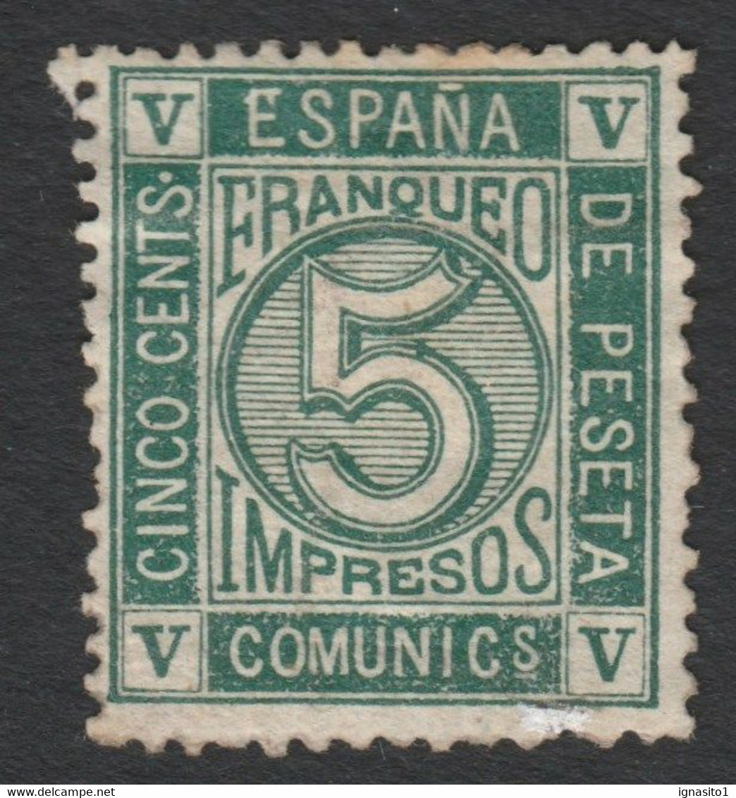 1872 Ed117 /Edifil 117 Nuevo - Neufs